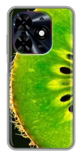 Силиконовый чехол с изображением "Долька Киви" для Tecno Spark Go 2024 (BG6)