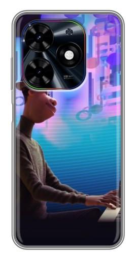 Чехол с печатью "Джейми Фокс" для Tecno Spark Go 2024 (BG6)