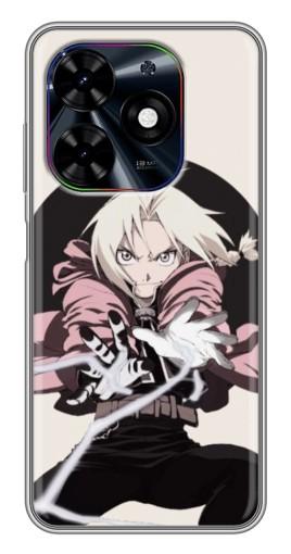 Чехол с принтом "Эд Алхимик" для Tecno Spark Go 2024 (BG6)
