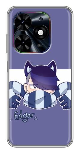 Чехол с картинкой "Edgar Brawl Stars" для Tecno Spark Go 2024 (BG6)