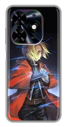 Чехол с принтом "Элрик Эдвард" для Tecno Spark Go 2024 (BG6)
