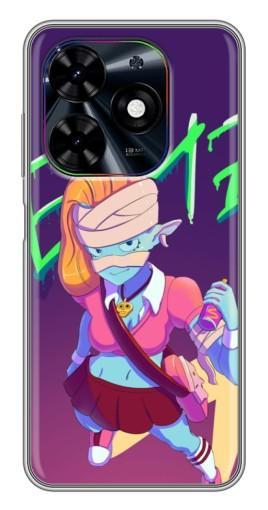 Чехол с картинкой "EMZ модная" для Tecno Spark Go 2024 (BG6)