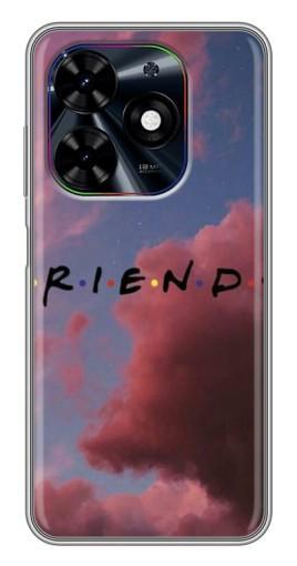 Чехол с принтом "Friends" для Tecno Spark Go 2024 (BG6)