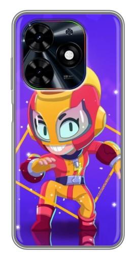 Чехол с принтом "Герой MAX" для Tecno Spark Go 2024 (BG6)