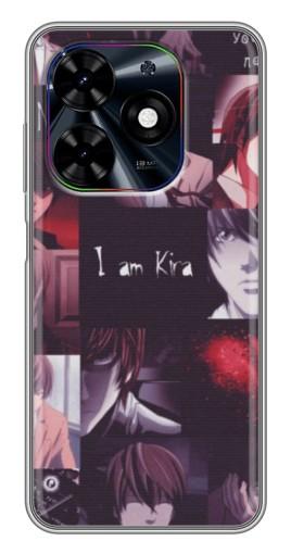 Чехол с картинкой "I am Kira" для Tecno Spark Go 2024 (BG6)