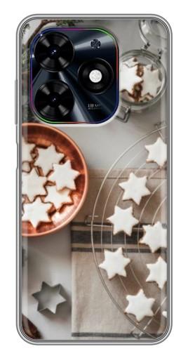 Чехол с картинкой "Имбирные звездочки" для Tecno Spark Go 2024 (BG6)