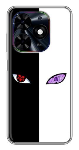 Чехол с принтом "Итачи глаза" для Tecno Spark Go 2024 (BG6)