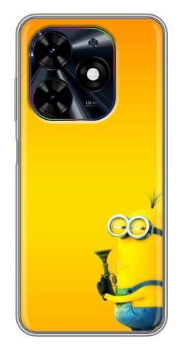Чехол с принтом "Кевин Миньон" для Tecno Spark Go 2024 (BG6)