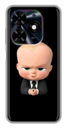 Чехол с картинкой "Хитрый Босс" для Tecno Spark Go 2024 (BG6)