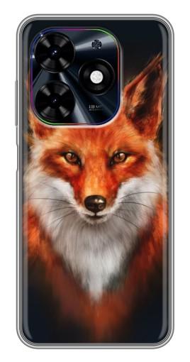 Чехол с картинкой "Красивая лиса" для Tecno Spark Go 2024 (BG6)