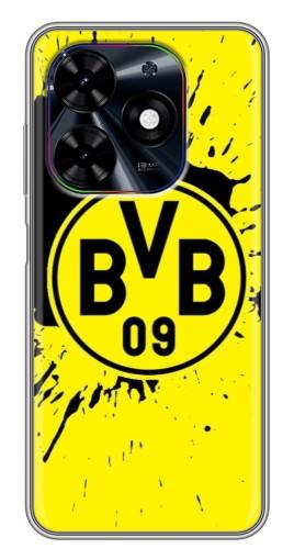Чехол с принтом "Красочный лого BVB" для Tecno Spark Go 2024 (BG6)