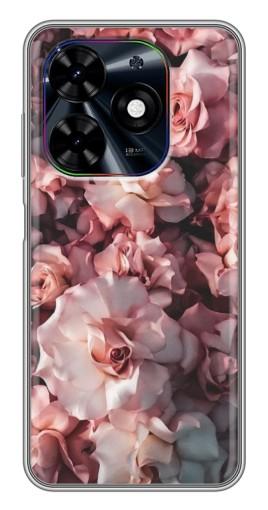 Чехол с картинкой "Куст роз" для Tecno Spark Go 2024 (BG6)