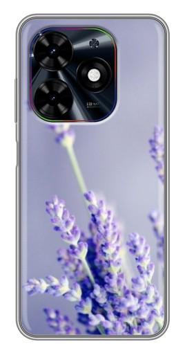 Чехол с принтом "Лаванда вблизи" для Tecno Spark Go 2024 (BG6)