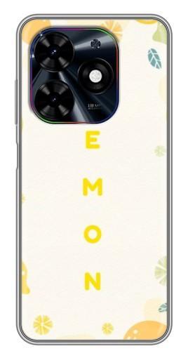 Чехол с печатью "Lemon" для Tecno Spark Go 2024 (BG6)