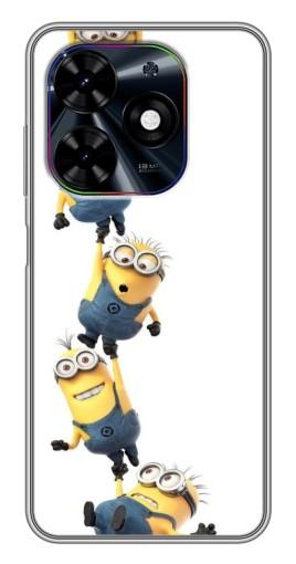 Чехол с принтом "Лесенка" для Tecno Spark Go 2024 (BG6)