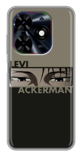 Чехол с картинкой "Levi Anime" для Tecno Spark Go 2024 (BG6)