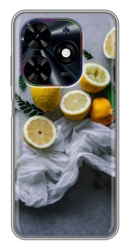 Чехол с печатью "Лимонное настроение" для Tecno Spark Go 2024 (BG6)