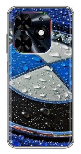 Чехол с печатью "Лого BMW" для Tecno Spark Go 2024 (BG6)