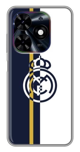 Силиконовый чехол с изображением "Логотип Real" для Tecno Spark Go 2024 (BG6)