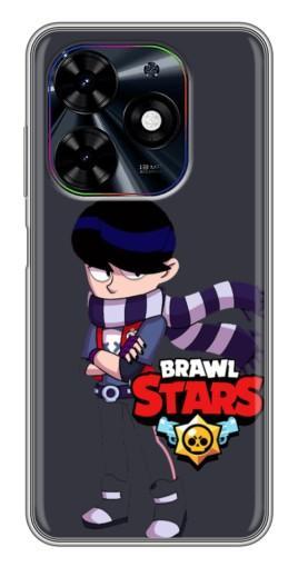 Чехол с печатью "Мальчик Едгар" для Tecno Spark Go 2024 (BG6)