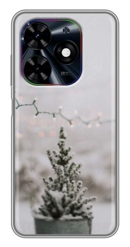 Чехол с печатью "Маленькая елка" для Tecno Spark Go 2024 (BG6)