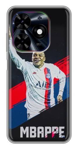 Чехол с картинкой "Mbappe в ПСЖ" для Tecno Spark Go 2024 (BG6)