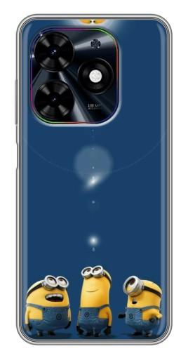 Чехол с печатью "Мечта Миньона" для Tecno Spark Go 2024 (BG6)