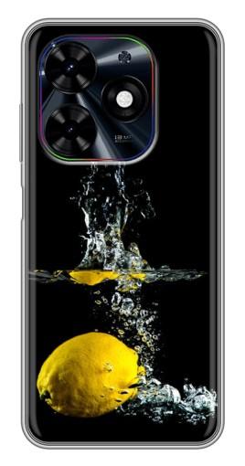 Чехол с печатью "Мокрый Лимон" для Tecno Spark Go 2024 (BG6)