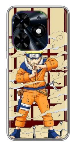 Чехол с печатью "naruto uzumaki" для Tecno Spark Go 2024 (BG6)
