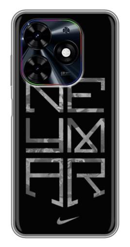 Чехол с печатью "Neymar nike" для Tecno Spark Go 2024 (BG6)