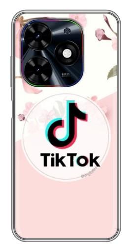 Чехол с картинкой "Нежный принт" для Tecno Spark Go 2024 (BG6)