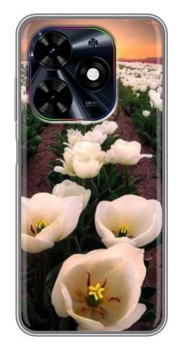 Чехол с картинкой "Поле тульпанов " для Tecno Spark Go 2024 (BG6)