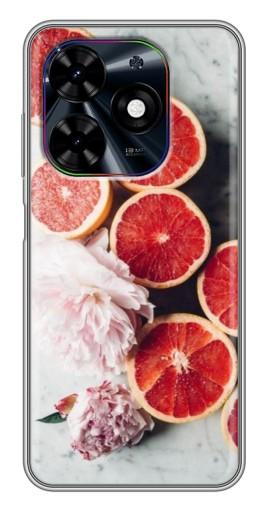 Чехол с картинкой "Половинки грейпфрутов" для Tecno Spark Go 2024 (BG6)