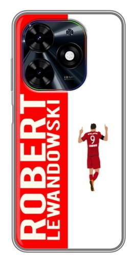 Чехол с печатью "Поляк Левандовски" для Tecno Spark Go 2024 (BG6)