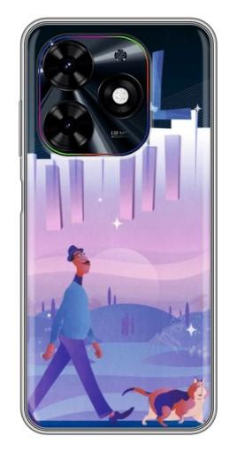 Чехол с картинкой "Постер к мультику" для Tecno Spark Go 2024 (BG6)