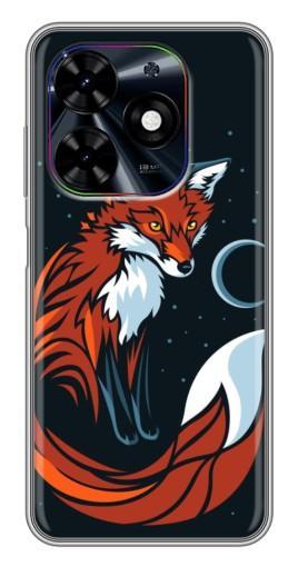 Чехол с картинкой "Рыжая лиса" для Tecno Spark Go 2024 (BG6)