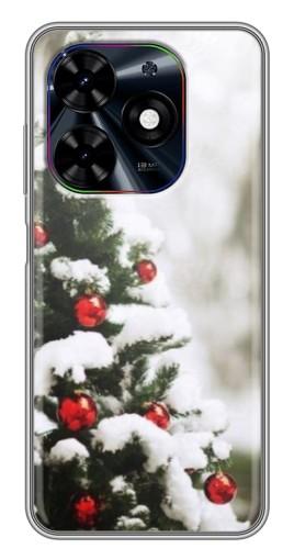Чехол с печатью "Рождественская елка" для Tecno Spark Go 2024 (BG6)