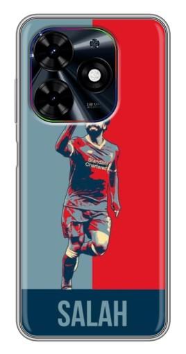 Силиконовый чехол с изображением "Salah" для Tecno Spark Go 2024 (BG6)