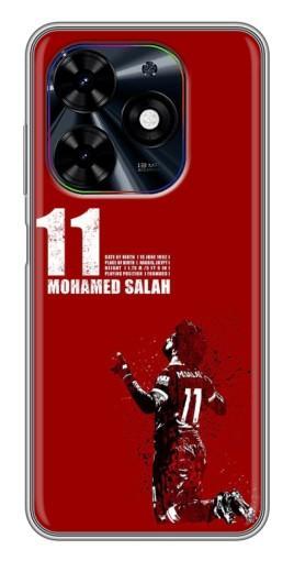 Силиконовый чехол с изображением "Salah 11" для Tecno Spark Go 2024 (BG6)