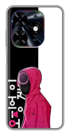 Чехол с принтом "Солдат нолик" для Tecno Spark Go 2024 (BG6)