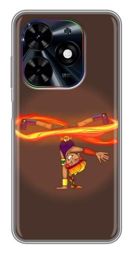 Чехол с картинкой "Танцующая Амбер" для Tecno Spark Go 2024 (BG6)