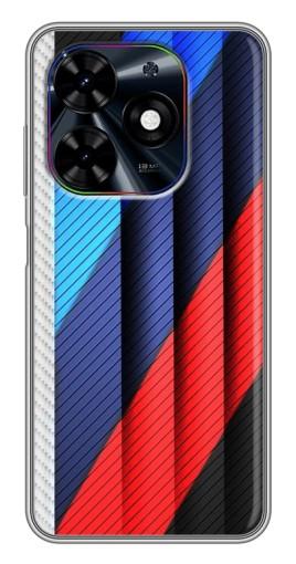 Чехол с картинкой "Цвета лого БМВ" для Tecno Spark Go 2024 (BG6)