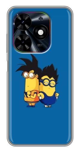 Чехол с принтом "В костюмах" для Tecno Spark Go 2024 (BG6)