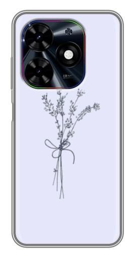 Чехол с печатью "Веточки лаванды" для Tecno Spark Go 2024 (BG6)
