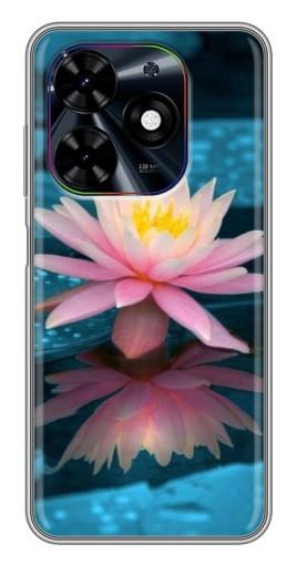Чехол с печатью "Водяная лилия" для Tecno Spark Go 2024 (BG6)