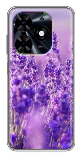 Чехол с картинкой "Яркая лаванда" для Tecno Spark Go 2024 (BG6)