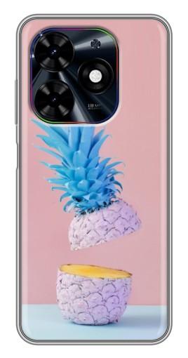 Чехол с картинкой "Яркий ананас" для Tecno Spark Go 2024 (BG6)