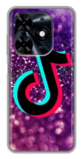 Чехол с принтом "Яркий ТикТок" для Tecno Spark Go 2024 (BG6)