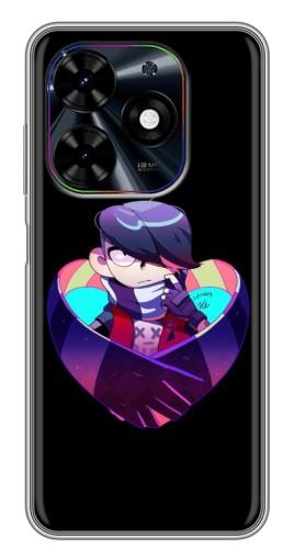 Чехол с печатью "Задумчивый Эд" для Tecno Spark Go 2024 (BG6)