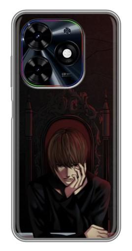 Чехол с картинкой "Задумчивый Ягами" для Tecno Spark Go 2024 (BG6)